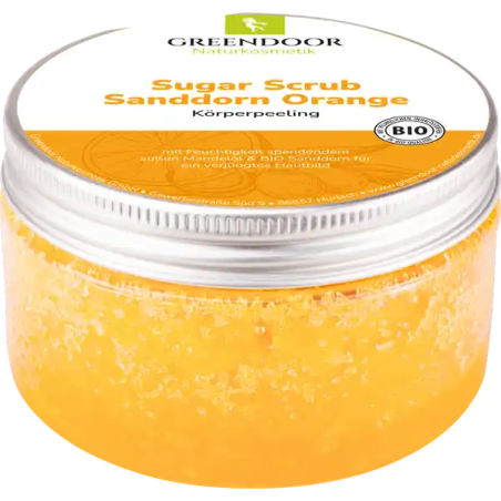 greendoor Sugar Scrub Sea Buckthorn Orange 230 g / 8.11 oz