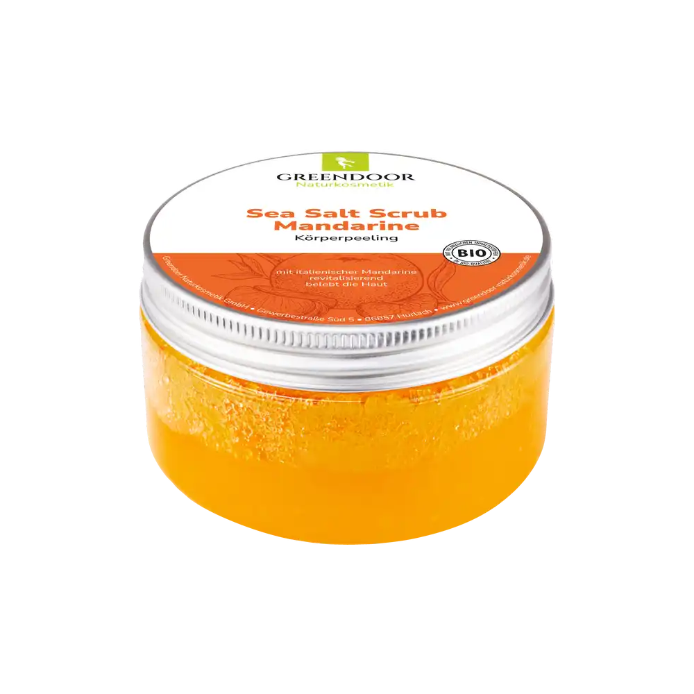 greendoor Sea Salt Scrub Mandarin 280 g / 9.88 oz