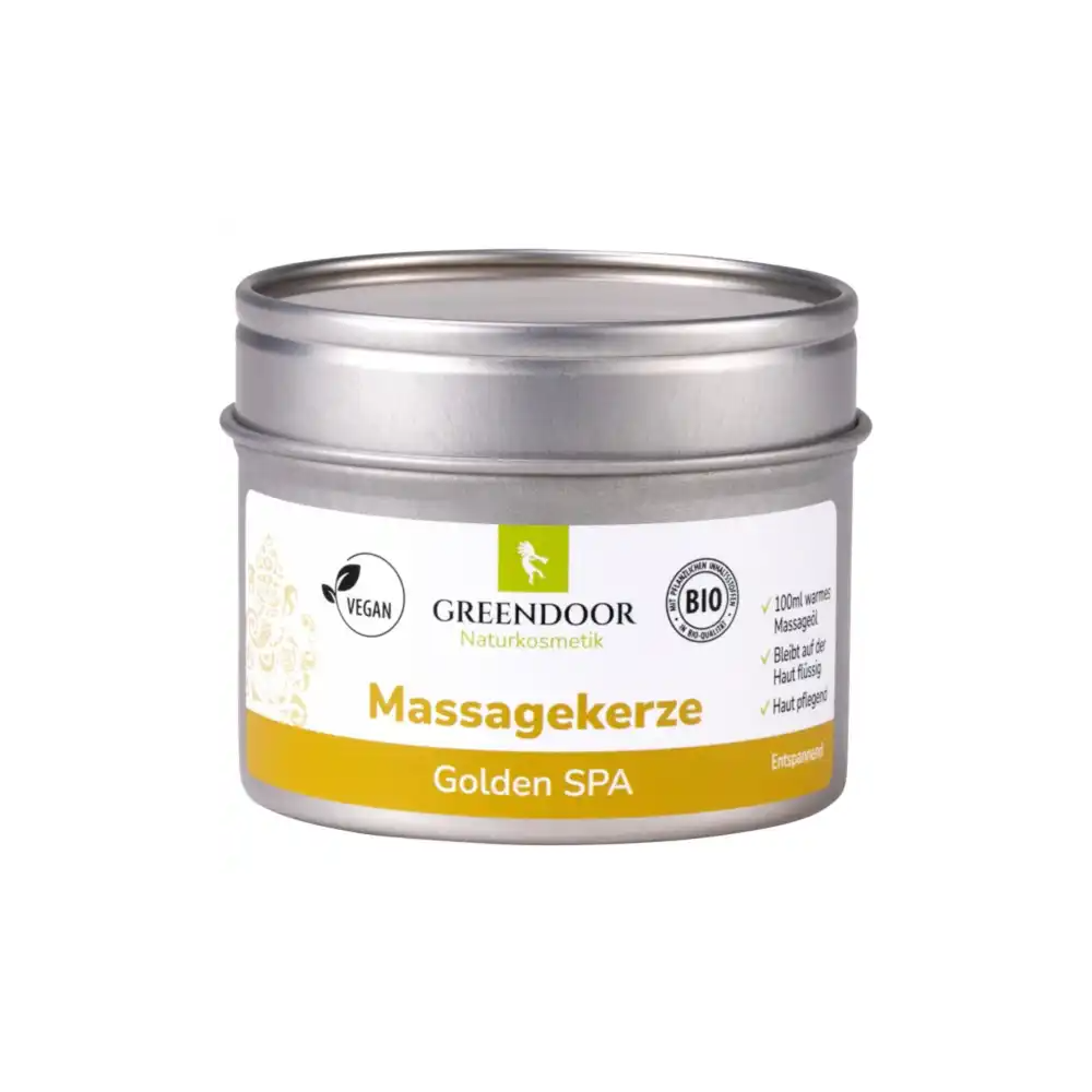 greendoor Golden Spa massage candle 100 ml / 3.38 fl oz