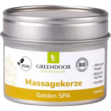 greendoor Golden Spa massage candle 100 ml / 3.38 fl oz