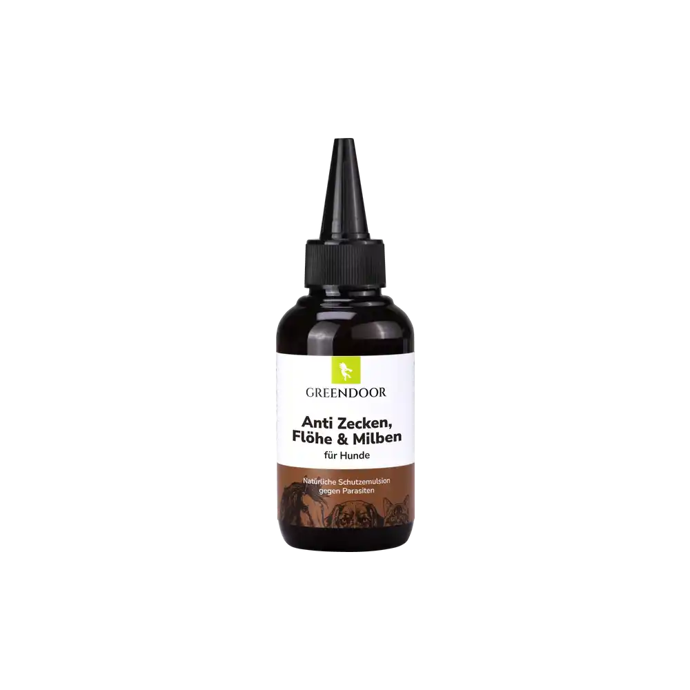 greendoor Anti-Tick, Flea, and Mite Protection for Dogs 100 ml / 3.38 fl oz