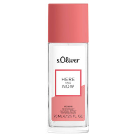 s.Oliver Here and Now Woman Deodorant 75 ml / 2.5 fl oz