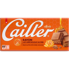 Cailler Rayon Milch Luftig mit Honig-Nougat 100 g