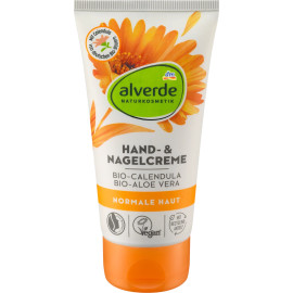 Alverde Naturkosmetik Calendula & Aloe Vera Hand- & Nagelcreme 75 ml