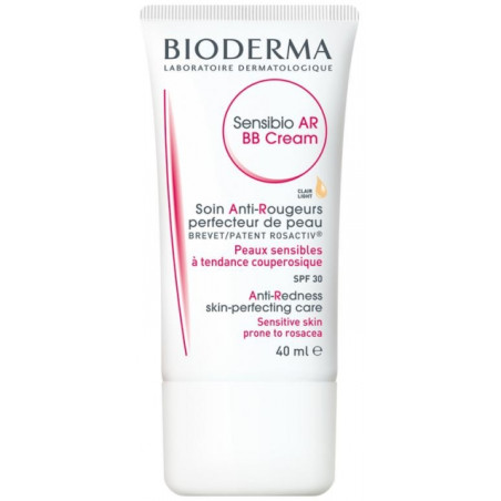 Bioderma Sensibio AR BB Cream SPF30 BB cream for sensitive skin 40 ml Clair Light
