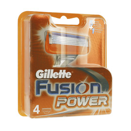 Gillette Fusion Power spare blades for men 4 St