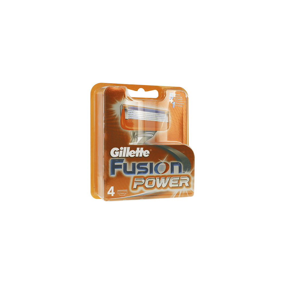 Gillette Fusion Power spare blades for men 4 St