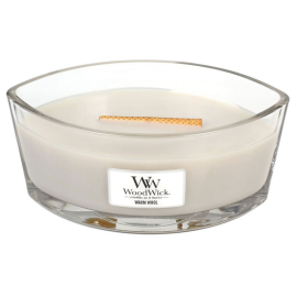 WoodWick Warm Wool scented candle with wooden wick 453,6 g