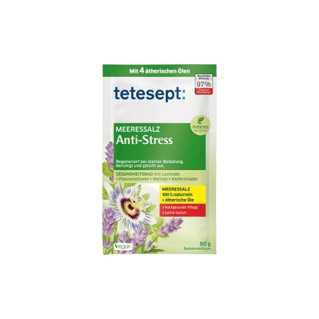 tetesept Anti stress bath salt, 80 g