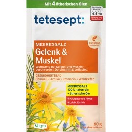 tetesept Bath salt joint & muscle, 80 g