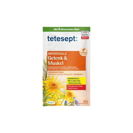 tetesept Bath salt joint & muscle, 80 g