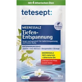 tetesept Sea salt deep relaxation, 80 g