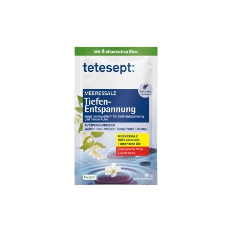 tetesept Sea salt deep relaxation, 80 g
