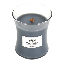 WoodWick Evening Onyx scented candle with wooden wick 275 g