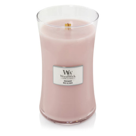 WoodWick Rosewood scented candle with wooden wick 609,5 g