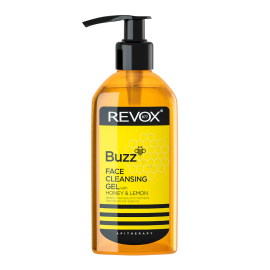 Revox B77, Buzz, Honey & Lemon, Energising, Cleansing Gel, For Face, 180 ml