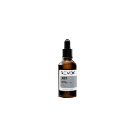 Revox B77, Just, Marine Collagen + HA, Deep Hydration, Serum, For Face & Neck, 30 ml