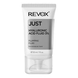 Revox B77, Just, Hyaluronic Acid 3%, Moisturizing, Fluid, For Face, 30 ml
