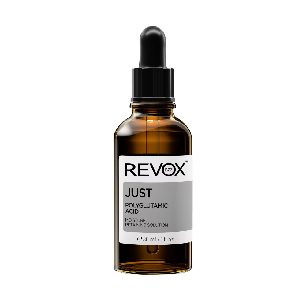 Revox B77, Just, Polyglutamic Acid, Moisturizing, Serum, For Face & Neck, 30 ml
