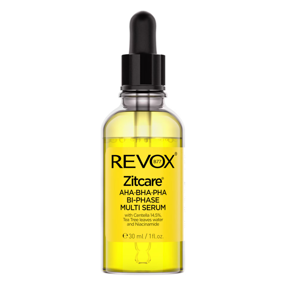 Revox B77, Zitcare, AHA/BHA/PHA, Sebum-Regulating, Serum, For Face, 30 ml