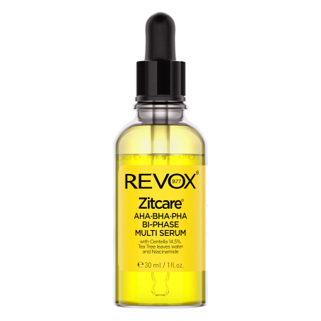 Revox B77, Zitcare, AHA/BHA/PHA, Sebum-Regulating, Serum, For Face, 30 ml