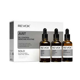 Oil Control Skincare Routine Set Revox B77: Just, Niacinamide 10 %, Moisturizing, Daily, Serum, For Face, 30 ml + Just, Hyaluron