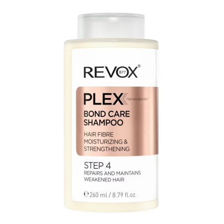 Revox B77, Plex Bond Step 4, Hair Shampoo, For Strengthening, 260 ml