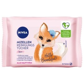 NIVEA Micellar cleaning wipes Design Edition, 25 pcs