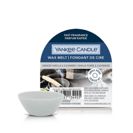 Yankee Candle Smoked Vanilla & Cashmere Wax Melt 22 g