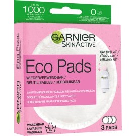 Garnier Skin Active Make-up removal pads microfiber Eco, 3 pcs