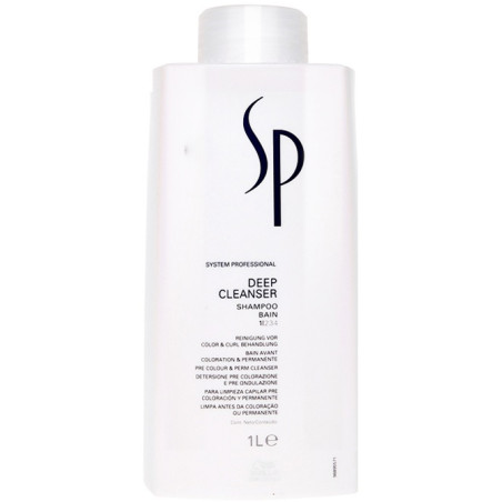 Wella Professionals SP Deep Cleanser shampoo for deep hair cleaning 1000 ml