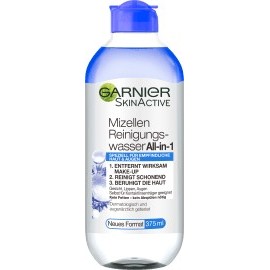 Garnier Skin Active Micellar cleansing water cornflower extract for sensitive skin and eyes, 375 ml