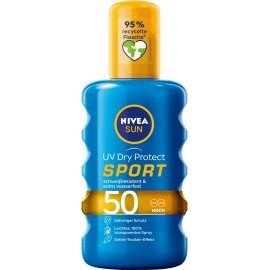 NIVEA SUN Sun spray, UV Dry Protect Sport, SPF 50, 200 ml