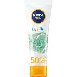 NIVEA SUN Face sun cream, kids, mineral UV protection, SPF 50+, 50 ml