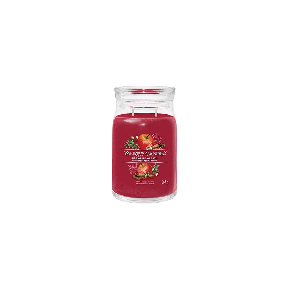 Yankee Candle Red Apple Wreath Signature Scented Candle 567g