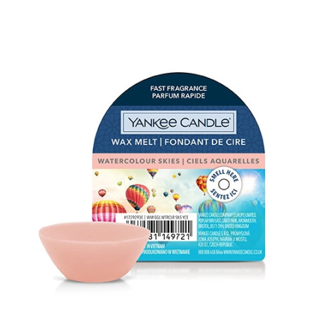 Yankee Candle Watercolour Skies Wax Melt 22g