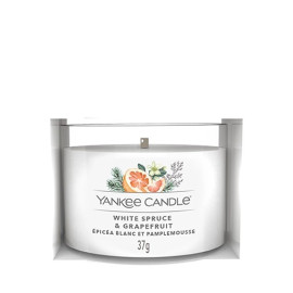 Yankee Candle White Spruce & Grapefruit Votive Candle 37g
