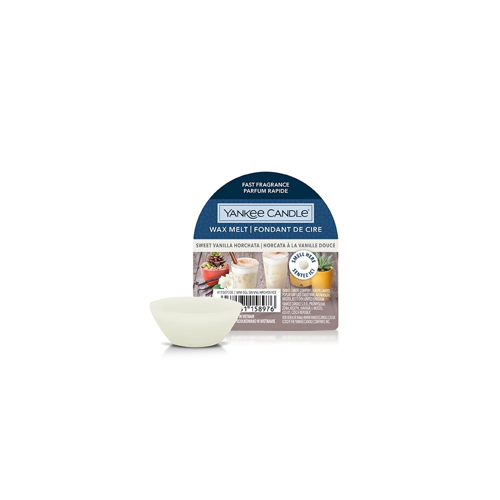 Yankee Candle Sweet Vanilla Horchata Wax Melt 22g