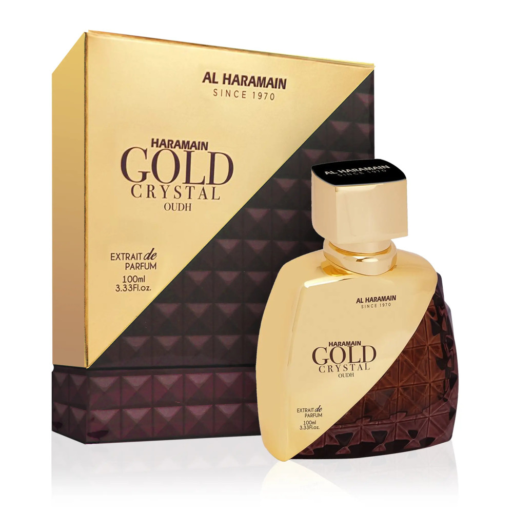 Al Haramain Gold Crystal Oudh Extrait de Parfum U 100ml