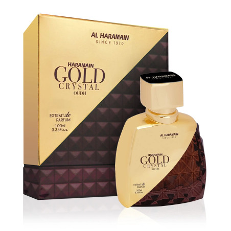 Al Haramain Gold Crystal Oudh Extrait de Parfum U 100ml