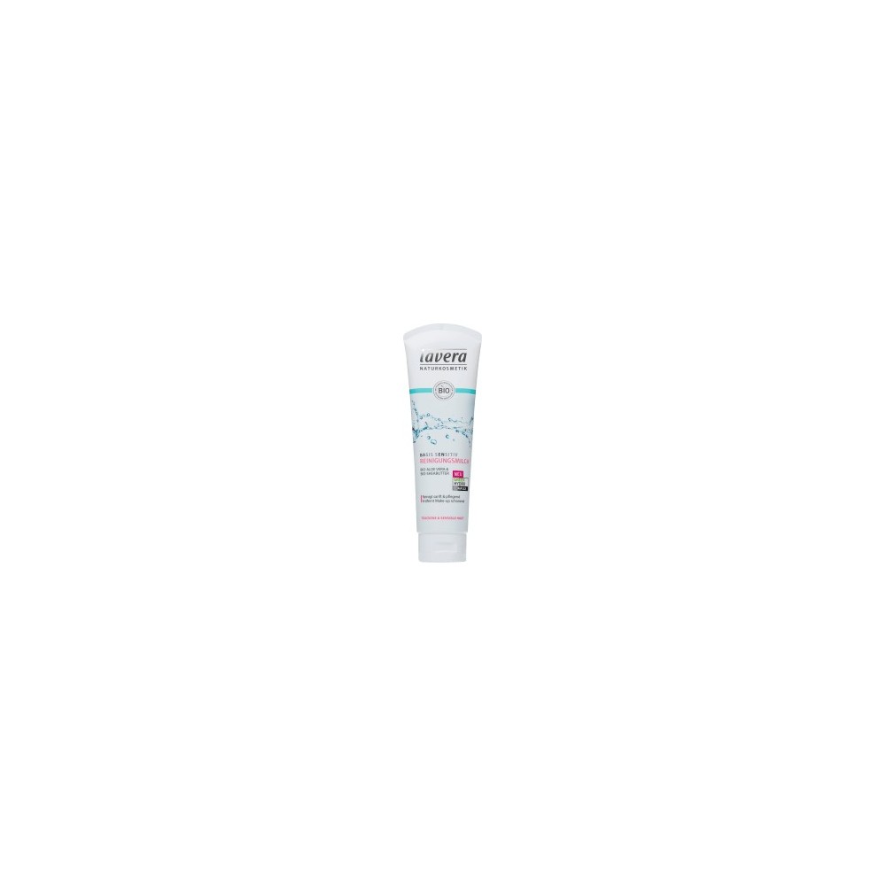 Lavera Cleansing milk base sensitive, 125 ml