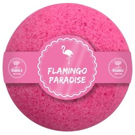 Treets Bubble Bath ball Flamingo Paradise, 170 g