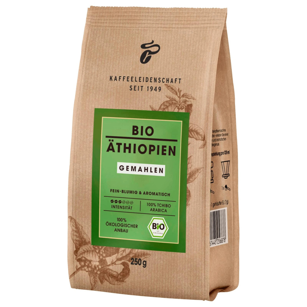 Tchibo Kaffeeleidenschaft Bio Äthiopien gemahlen 250 g
