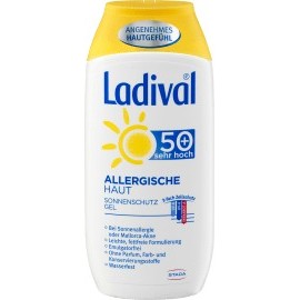Ladival Sun milk gel, allergic skin, SPF 50+, 200 ml