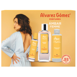 Alvarez Gomez Ambar EDP 150 ml + Body Lotion 200 ml + EDP 30 ml