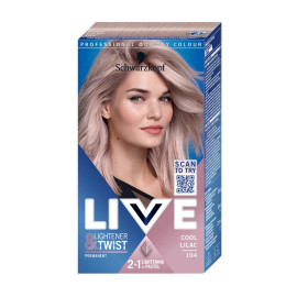 Schwarzkopf Live Lightener & Twist 104 Cool Lilac