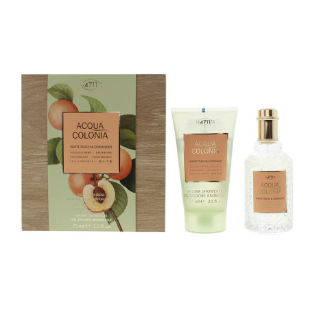 4711 Acqua Colonia White Peach & Coriander Eau De Cologne 50 ml + Duschgel 75 ml