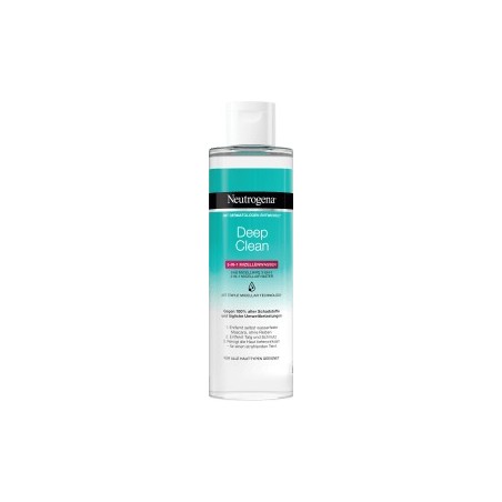 Neutrogena Detox Micellar cleaning water Deep Clean 3-in-1, 400 ml