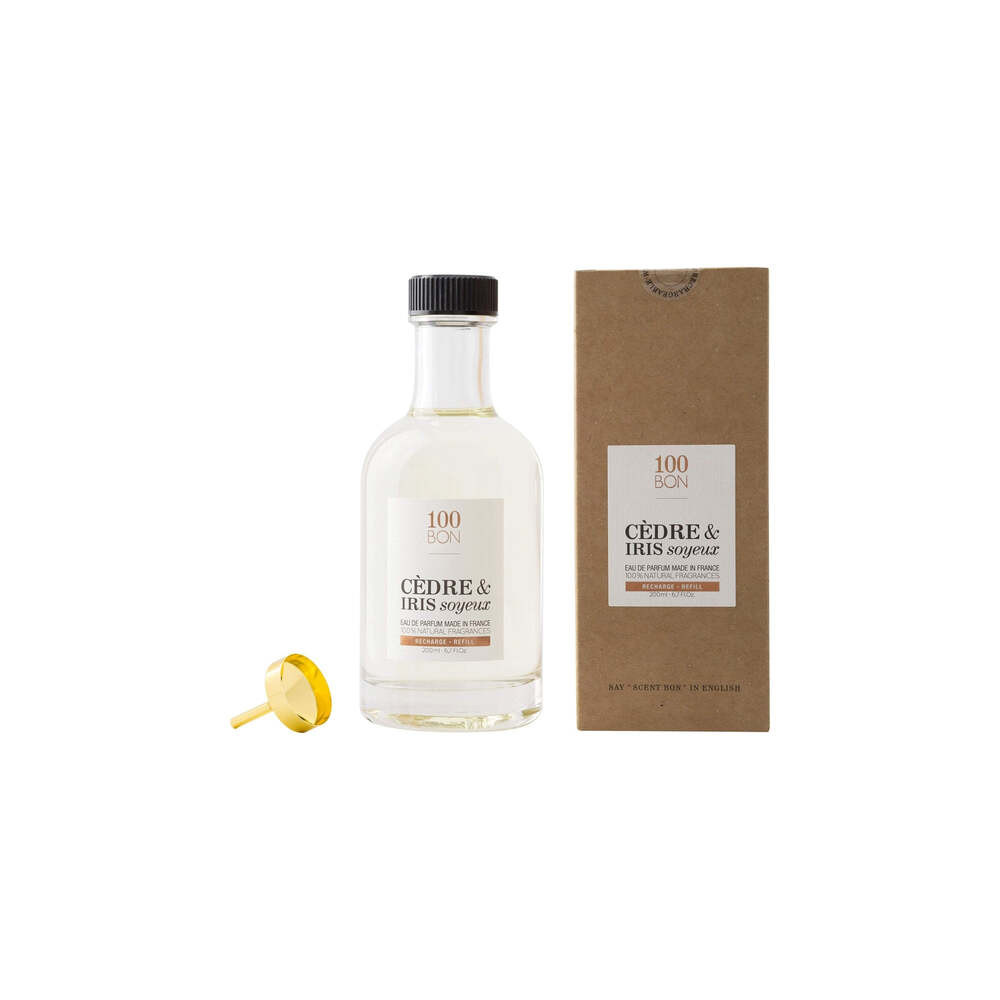 100 Bon Cedre & Iris Soyeux Bourbon Eau de Parfum Refill 200 ml