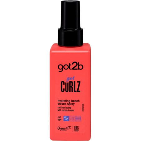 Schwarzkopf got2b Got Curlz Hydrating Beach Waves Spray 150 ml